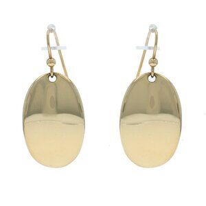 Roberto Coin Oval Puff Dangle Earrings Dangle Earrings - Yellow Gold 18k Pierced